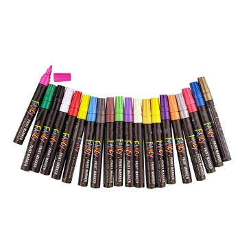20 Цвята маркери химикалки за фотоалбума 