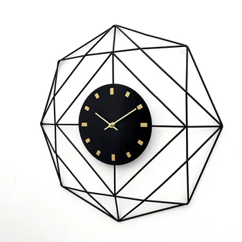 2023 Таванско помещение индустриален стил ретро стенен часовник в скандинавски стил Ins, творчески битови минималистичные стенни декорации, железни художествени часовници