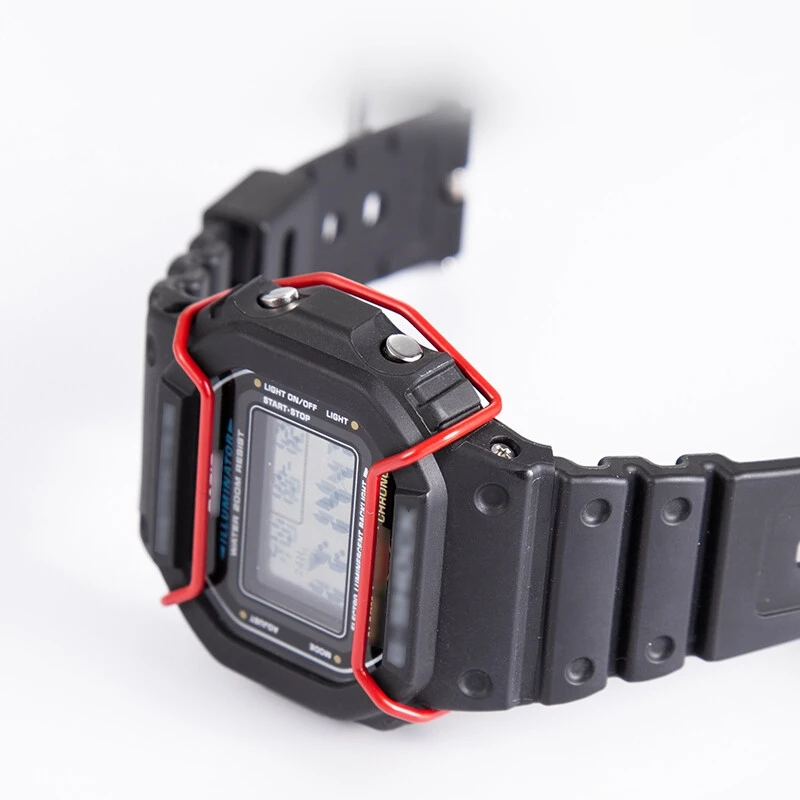 Броня за часовника от неръждаема стомана за Casio G-Shock DW5600/5000 GW-5600 5630 GW-M5610 Модификация GA 2100 Аксесоари за CasiOak . ' - ' . 1
