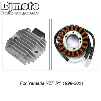 BJMOTO за Yamaha YZF R1 1999 2000 2001 регулатор на токоизправител с напрежение на намотка на статора на двигателя на мотоциклет