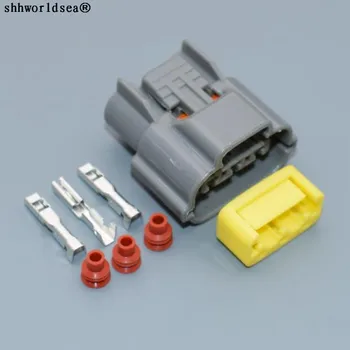 shhworldsea 3 Щифта/Позиционен 2,2 мм Plug бобина TPS Конектор Сензор За Renault Nissan Skyline sr20 rb20 rb25 rb26 6098-0141