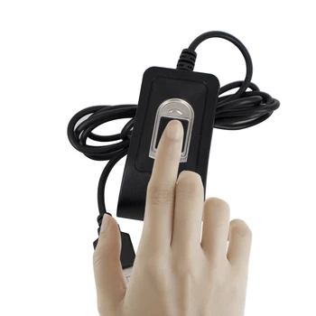 Компактен USB скенер за четене на пръстови отпечатъци Надеждна Биометрична Система за контрол на достъпа Сензор за пръстови отпечатъци